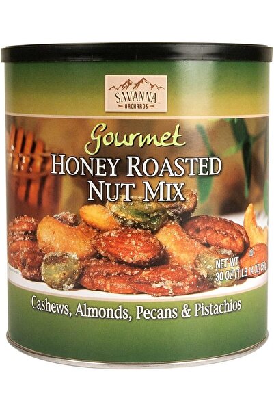Savana مزيج المكسرات المحمصة بالعسل الفاخر من سافانا أورتشاردز مع الفستق