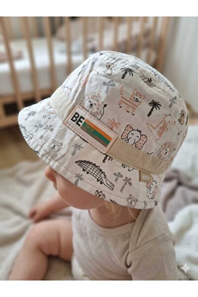 Kitti 0-18 Months Safari Patterned Baby Boy Fedora Hat
