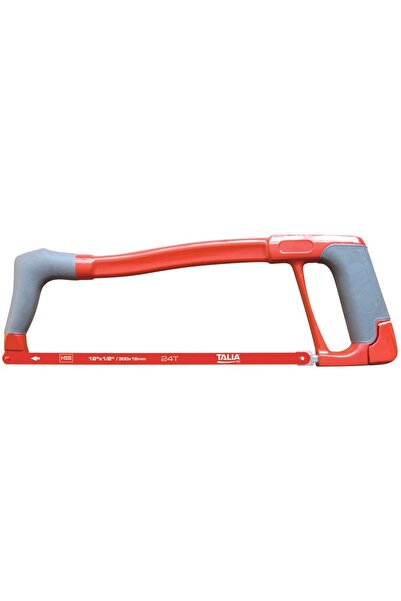 TaliaPlast Fierăstrău profesional pentru metal – cadru din oțel, lamă HSS, te...