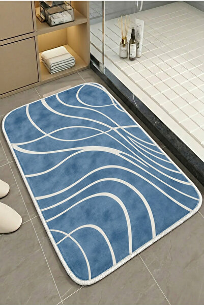 Zevahir Home Χαλάκι μπάνιου πολλαπλών χρήσεων για το μπροστινό μέρος του ντου...