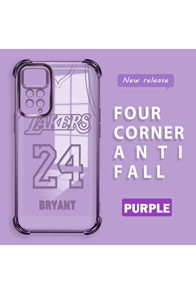 ucuc حافظة ريدمي نوت 12 برو 4G متوافقة مع السيليكون الشفاف ذو الزوايا الأربعة...