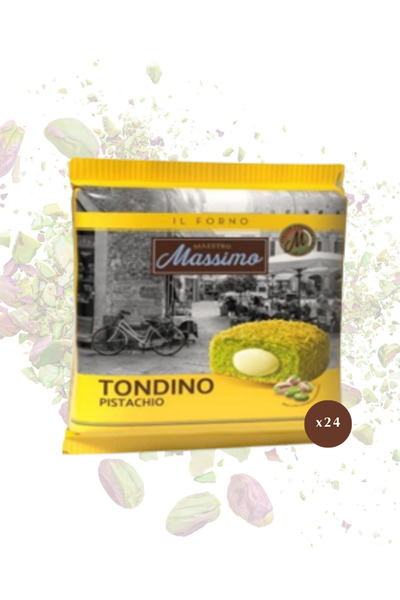 Maestro Massimo كعكة توندينو بالفستق 40 جرام × 24 قطعة في علبة واحدة