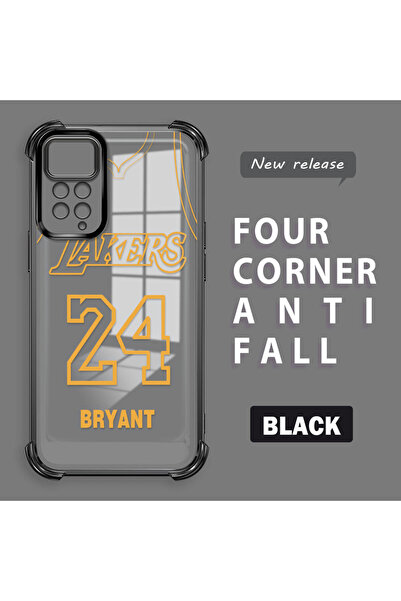 ucuc حافظة شفافة متوافقة مع Redmi Note 11 Pro 4G/5G ذات أربع زوايا من السيليك...