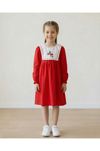 Lily and Co فستان ليلي كو ياكا كروشيه مطرز