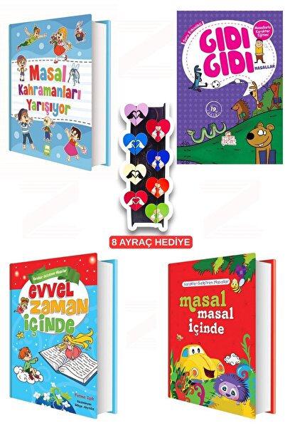 Nesil Çocuk Yayınları Masal Kahramanları Yarışıyor-Gıdı Gıdı Masallar-4'lü Se...