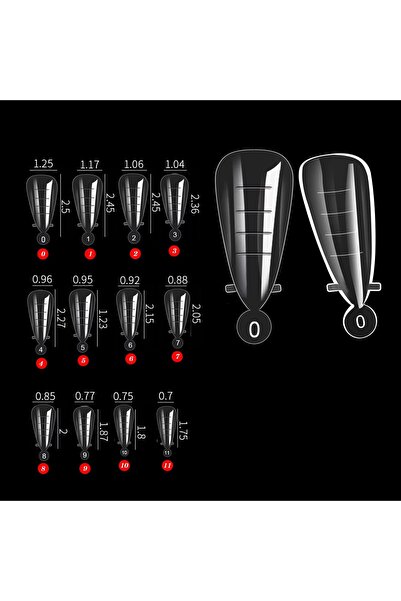 delis Многократни накрайници Marquise, TIPS11, стилет, 120 бр.
