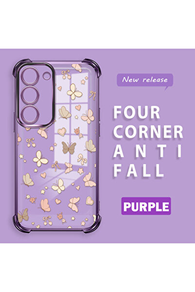 ucuc حافظة سامسونج جالاكسي إس 23 المتوافقة مع الهاتف، مصنوعة من السيليكون الش...