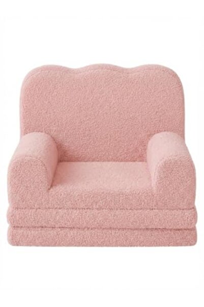 Garvee كرسي أريكة للأطفال قابل للتحويل 2 في 1 - غطاء قابل للغسل - صوف الفليس ...