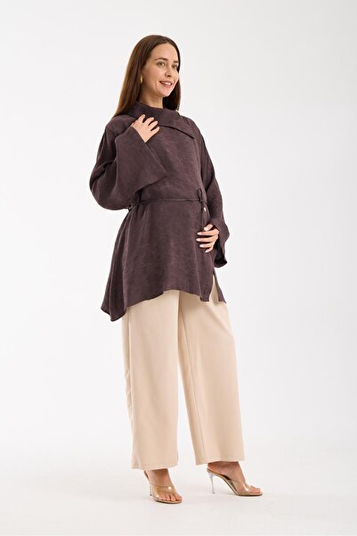 Işşıl 50907- decolteu larg Bluză-Tunică pentru gravide cu alăptare