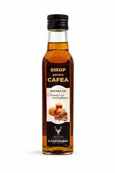 La Capsuleria Sirop de cafea, caramel și scorțișoară, La Capsuleria, 250 ml