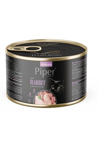 Piper Hrană umedă pentru pisici, Piper, cu carne de iepure, 185 g