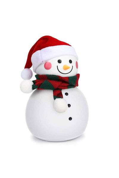 Lexium Night light, touch control, Snowman,