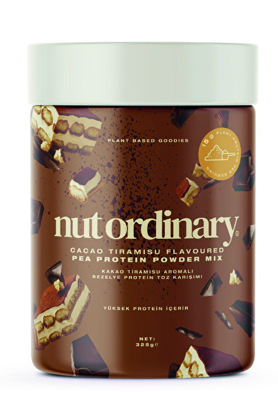 Nut Ordinary Kakao Tiramisu Aromalı Vegan Bezelye Protein Toz Karışımı
