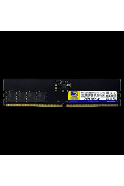 TwinMOS Tmd532gb5600u46wo، فولتكس، 32 جيجابايت، Ddr5، 5600 ميجا هرتز، Cl46، 1...
