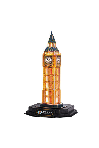 Cubic Fun BIG BEN 3D Puzzle (Led Işıklı) L537h