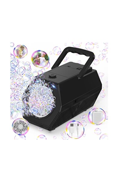My modern game آلة فقاعات أوتوماتيكية محمولة –صانع فقاعات كهربائي مزدوج الفتح...