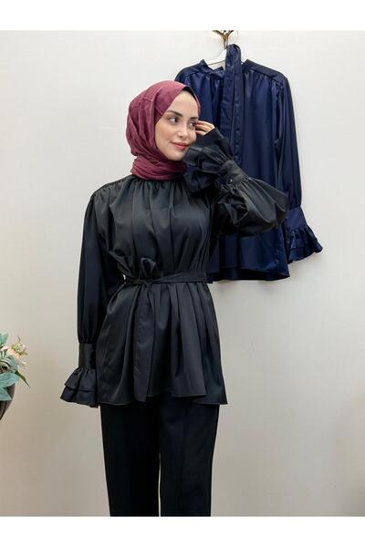 JOOQSTORE قميص بأكمام مكشكشة