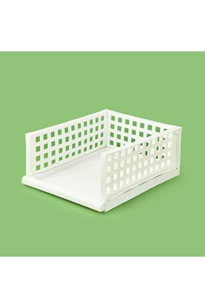 Smartware Maxi Tekli Set Akıllı Raf - Beyaz - 34x45x18 cm