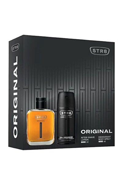 str8 Set Original pentru Barbati, After Shave 100 ml si Deodorant Spray 150 ml