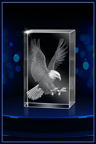 3dKristalim 3d Kristal Kartal