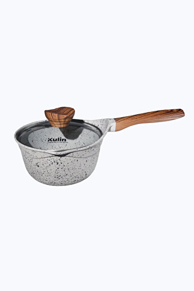 Kulin Saucepan with lid 18cm with stone effect