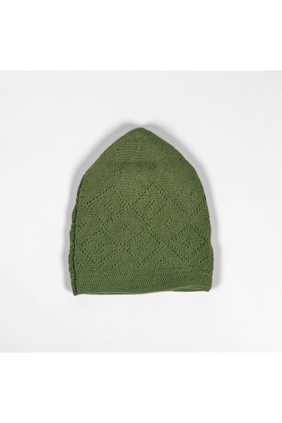 Zey-Al Knitted Prayer Cap – Breathable Lightweight Flexible Daily Use Men's P...