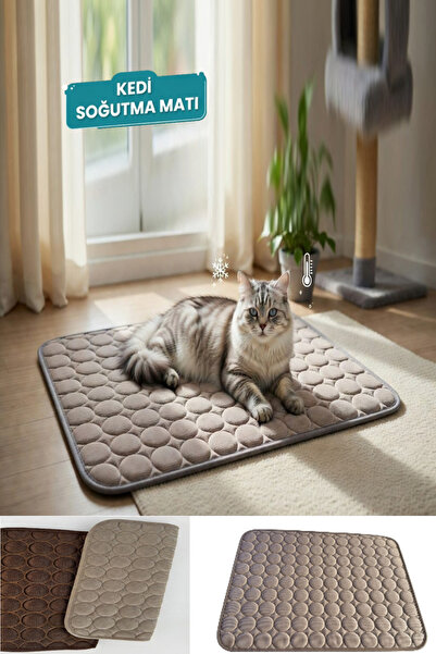 TEKNETSTORE Kedi Köpek Soğutucu Serinletici Mat Örtüsü CoolBreeze İç Dış Meka...