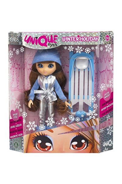 Famosa Papusa Unique Eyes vacanta de iarna Sophia cu sanie GPMYM17000-S