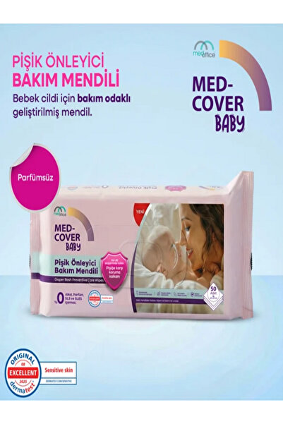 ISLAK MENDİL PİŞİK ÖNLEYİCİ 50Lİ