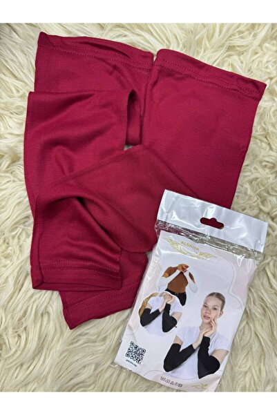 İSTANBULSTYLEMODA 3 bucăți Manșoane pentru hijab din bumbac pieptănat SPORT