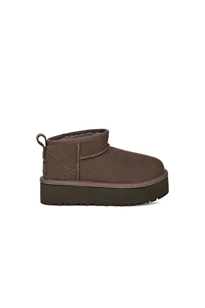UGG K CLASSIC ULTRA MINI PLATFORM MOLASSES 1157791K