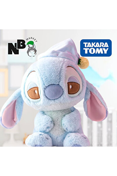 Takara Tomy Sleepy Stitch Plush Toy 35cm Stich Toy Plush Soft Teddy Bear