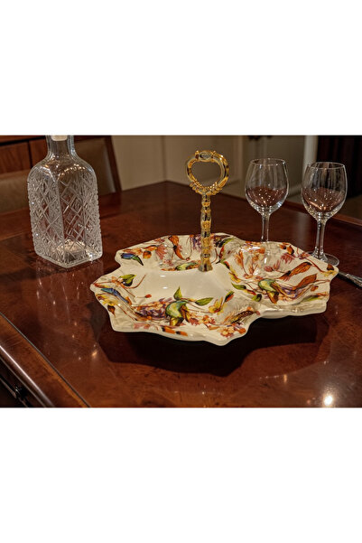 Ecoflex 3 Gözlü Garden Çınar Sunumluk, Çerezlik