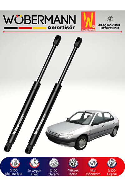 Wöbermann Peugeot 306 HB Bagaj Amortisörü Takım Sağ-Sol 1994-2001