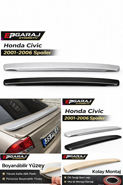 EP GARAJ OTOMOTİV BU ÜRÜN HONDA CİVİC VTEC 2001-2006 MODEL UYUMLU ARKA BAĞAJ ...