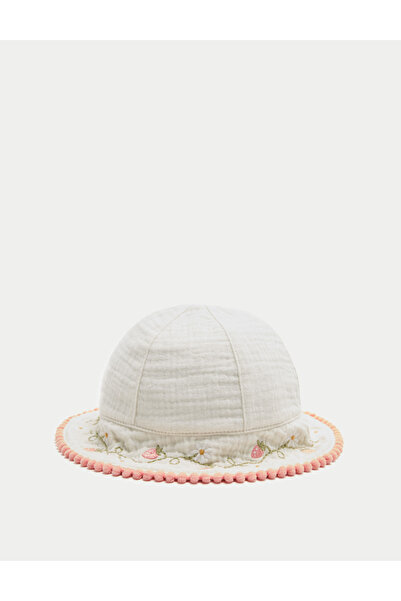 Marks & Spencer Çilek Desenli Şapka