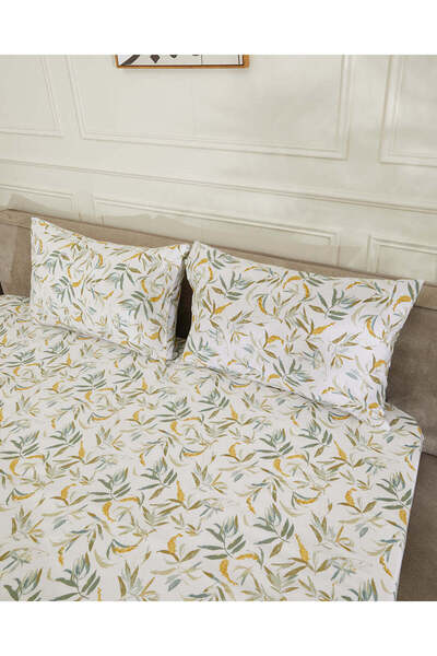 REDTAG Grean Botanical Printed Pillowcase (2 Piece)