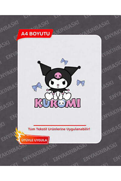 A4 Transfer KUROMİ4 Baskı – Tişört Baskı Transferi | Ütü ile Uygulanabilir