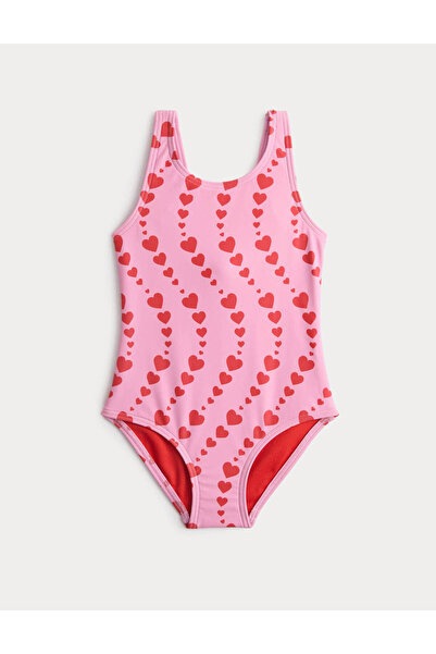 Marks & Spencer Kalp Desenli Çocuk Mayo