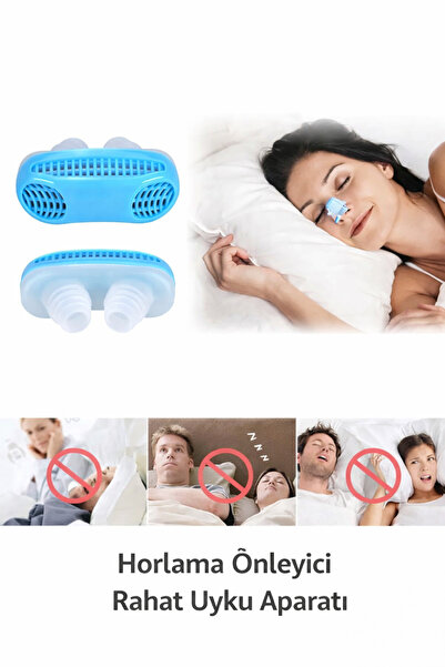 Yenilig Horlama Önleyici Burun Aparatı Rahat Uyku Aparatı | Silikon Horlama E...