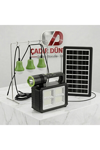 Çadır Dünyası Kamp Ekipmanları Çadır Dünyası Everton Solar Güneş Enerjili Ayd...