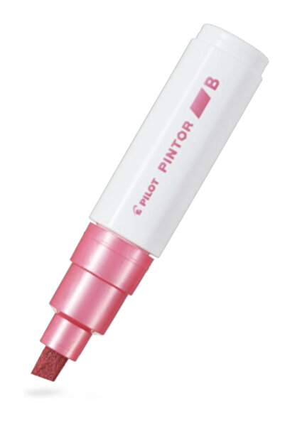 Pilot بينتور (B) طرف مقطوع معدني باللون الوردي