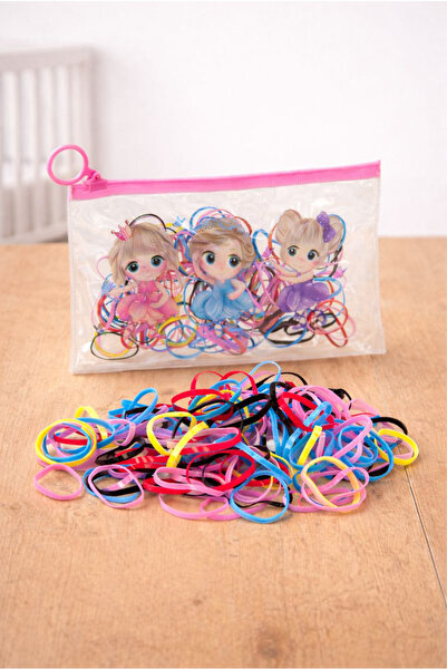 ihvan online Set de 127 de agrafe de păr pentru copii, cu geantă bucăți din f...