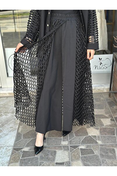 Ceremony FİLE ÖRGÜ DETAYLI PANTOLON