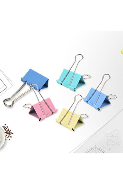 Deli Colored paper clips, 15mm, 60pcs/box