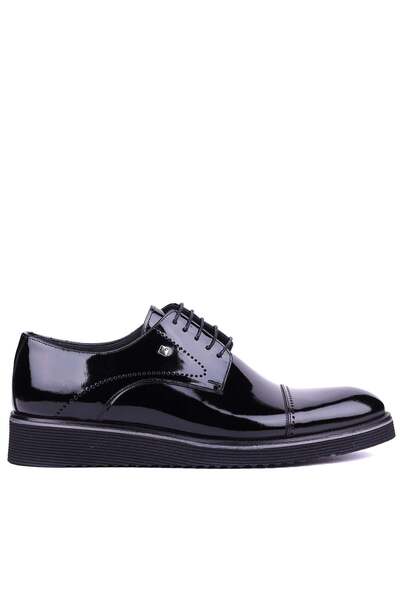 Fosco - حذاء كاجوال رجالي من الجلد الأصلي اللامع جلد - 2928