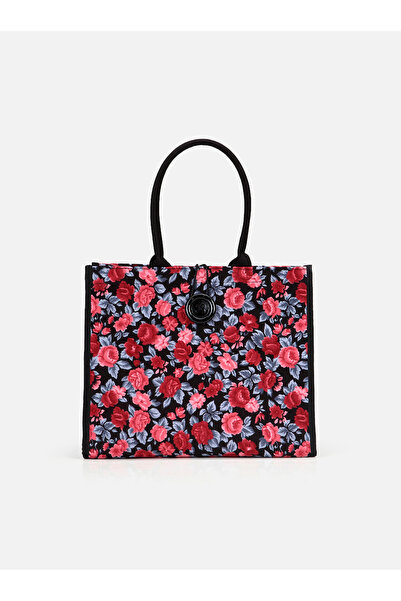 SU14 Gülizar Pink Flannel Big Sleeve Bag Si