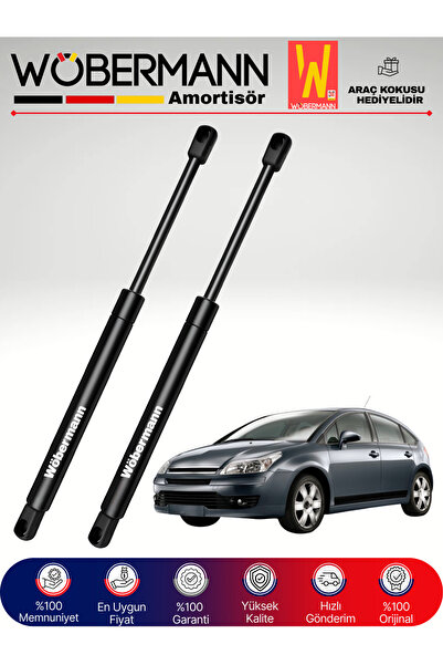 Wöbermann Citroen C4 HB Bagaj Amortisörü Takım Sağ-Sol 2001-2006