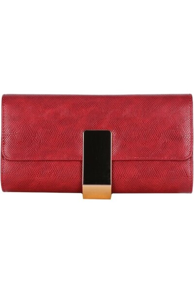 ROCS RC ROCS - Clutch din piele cu efect de piele de șarpe