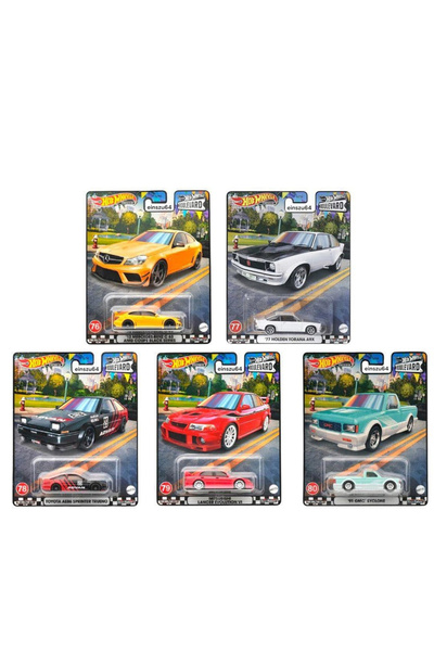 mattel Oyuncak Hot Wheels Boulevard Premium Arabalar Mtl-Gjt68 (Karışık Model...